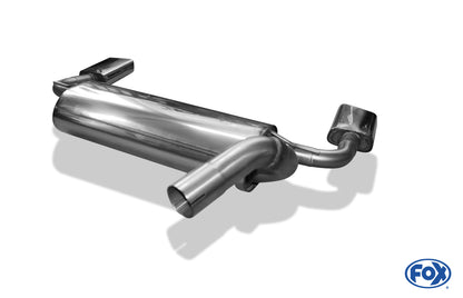 FOX Ford C-Max II Endschalldämpfer Ausgang rechts/links - 145x65 Typ 59 rechts/links