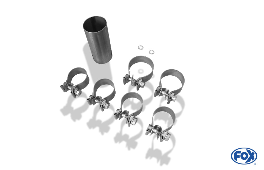 FOX Ford C-Max II Endschalldämpfer Ausgang rechts/links - 145x65 Typ 59 rechts/links