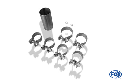 FOX Ford C-Max II Endschalldämpfer Ausgang rechts/links - 145x65 Typ 59 rechts/links