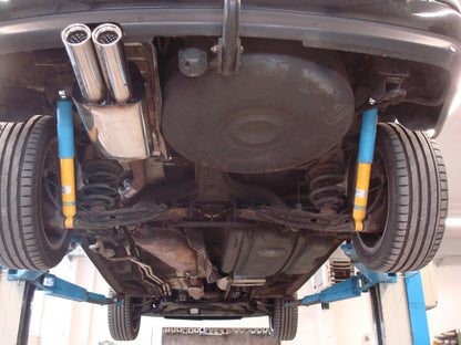 FOX Ford Galaxy WGR/ VW Sharan 7M Endschalldämpfer - 2x80 Typ 13