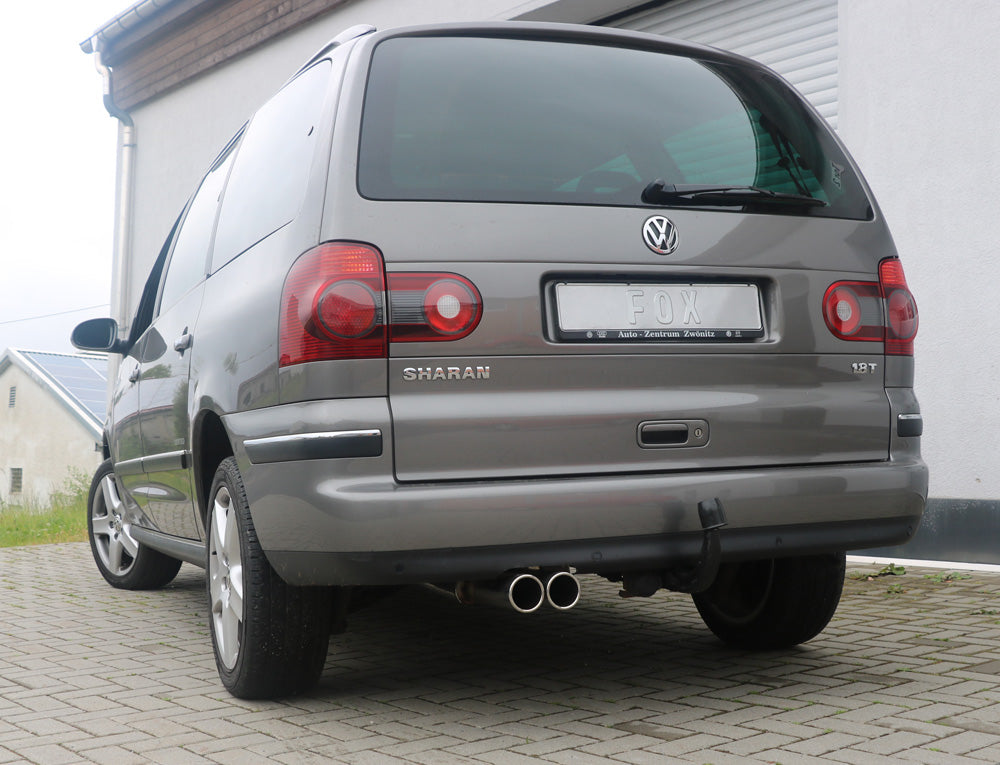 FOX Ford Galaxy WGR/ VW Sharan 7M Endschalldämpfer - 2x80 Typ 13
