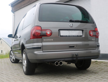 FOX Ford Galaxy WGR/ VW Sharan 7M Endschalldämpfer - 2x80 Typ 13