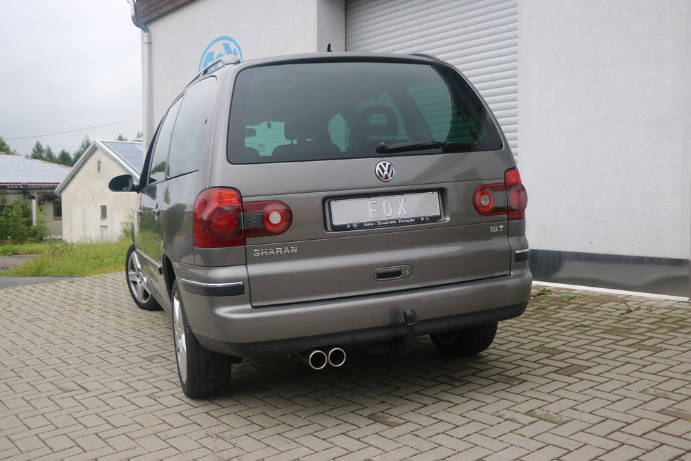 FOX Ford Galaxy WGR/ VW Sharan 7M Endschalldämpfer - 2x80 Typ 13