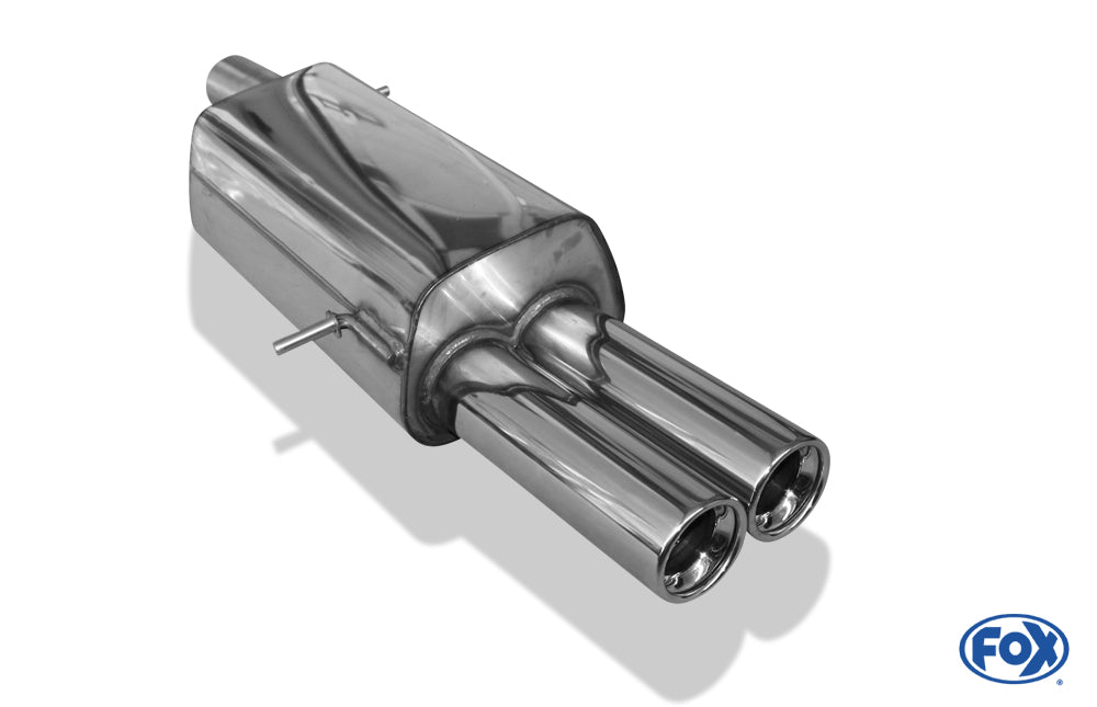 FOX Ford Galaxy WGR/ VW Sharan 7M Endschalldämpfer - 2x80 Typ 13