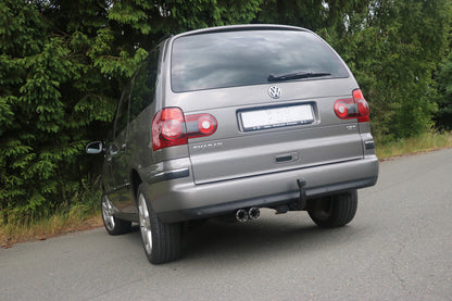 FOX Ford Galaxy WGR/ VW Sharan 7M Endschalldämpfer - 2x80 Typ 64