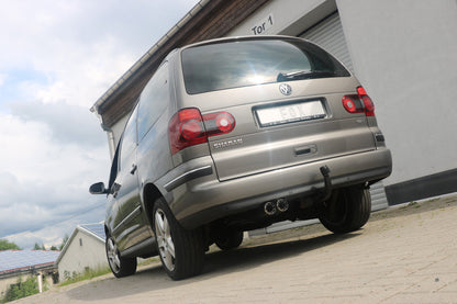 FOX Ford Galaxy WGR/ VW Sharan 7M Endschalldämpfer - 2x80 Typ 64
