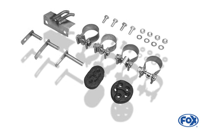 FOX Mazda Tribute Typ EP Endschalldämpfer rechts/links - 115x85 Typ 33 rechts/links