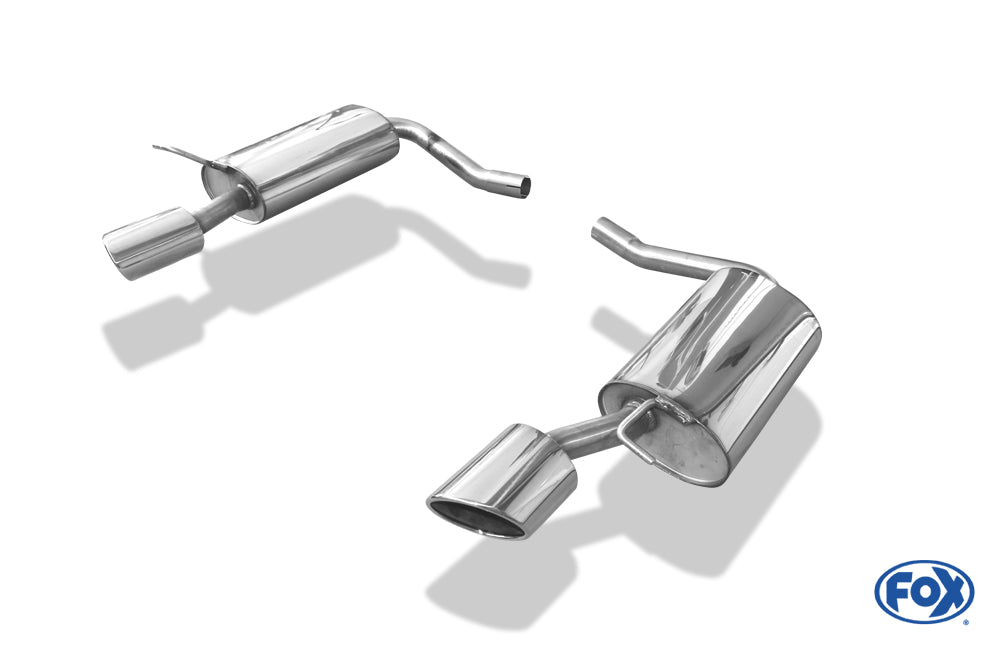 FOX Ford Cougar Typ BCV Endschalldämpfer rechts/links - 115x85 Typ 38 rechts/links