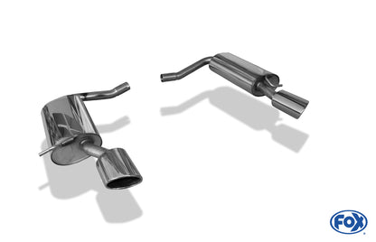 FOX Ford Cougar Typ BCV Endschalldämpfer rechts/links - 115x85 Typ 38 rechts/links