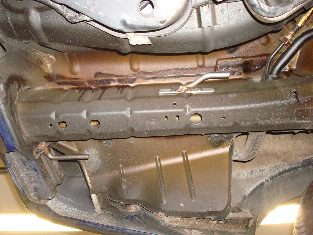 FOX Ford Mustang Coupe Endschalldämpfer rechts/links mit Y-Verbindungsrohr - 1x100 Typ 25 rechts/links