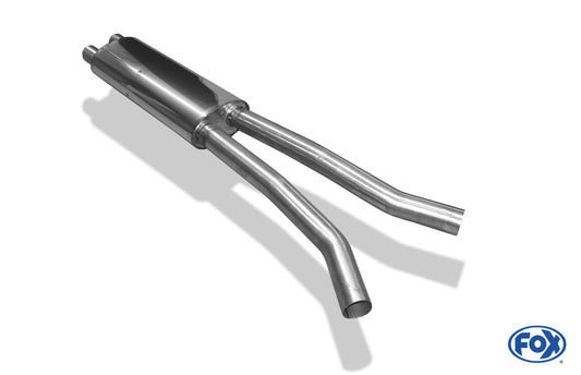 FOX Ford Mustang VI Coupe & Cabrio - 6/8-Zylinder Vorschalldämpfer