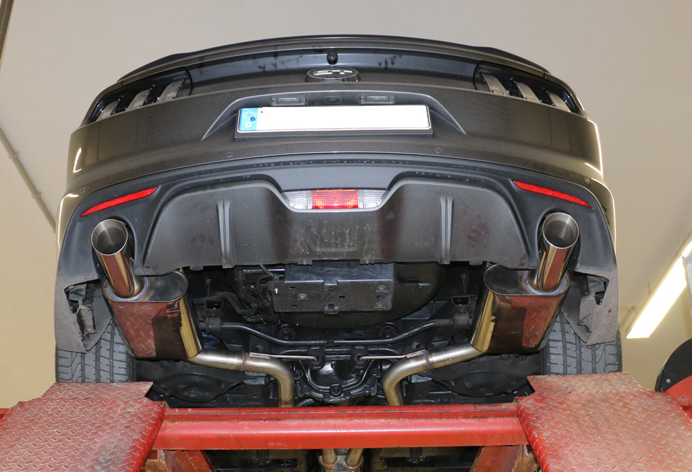 FOX Ford Mustang Coupe & Cabrio - 6/8-Zylinder Endschalldämpfer rechts/links - 1x100 Typ 25 rechts/links