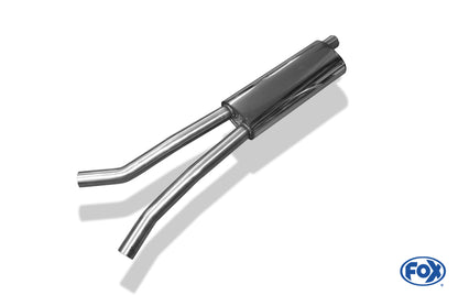 FOX Ford Mustang Coupe & Cabrio - 4-Zylinder Vorschalldämpfer