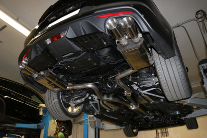 FOX Ford Mustang VI Facelift Coupe & Convertible - 8 -Zylinder Endschalldämpfer rechts/links - 2x100 Typ 25 rechts/links