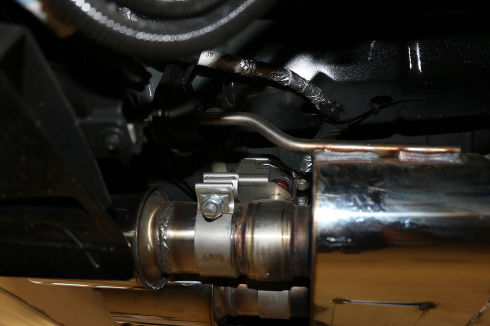 FOX Ford Mustang VI Facelift Coupe & Convertible - 8 -Zylinder Endschalldämpfer rechts/links - 2x100 Typ 25 rechts/links