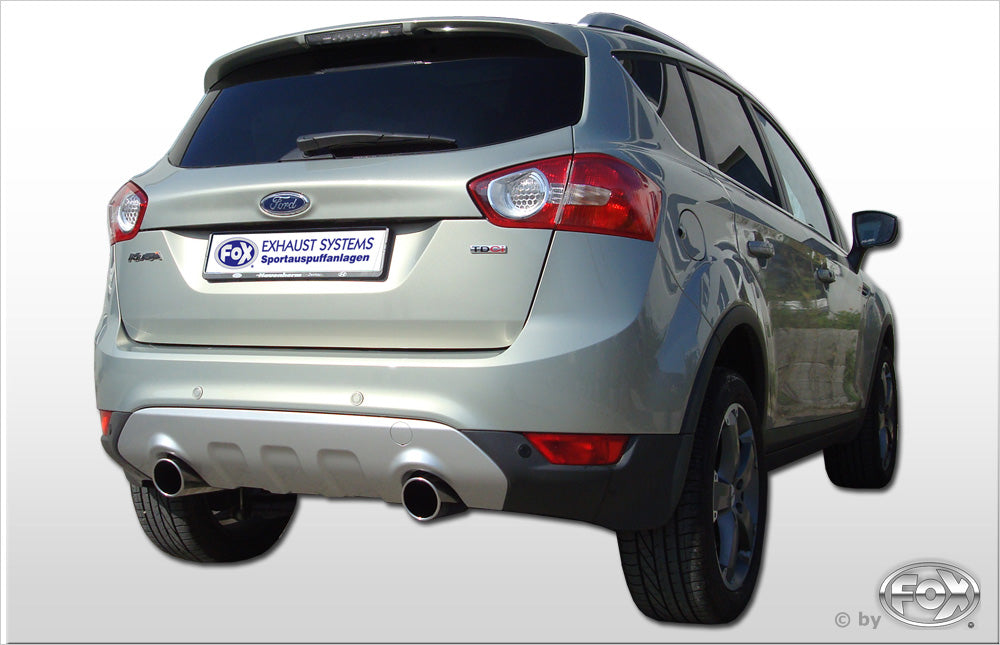 FOX Ford Kuga Endschalldämpfer Ausgang rechts/links - 1x100 Typ 16 rechts/links