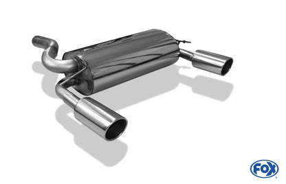 FOX Ford Kuga Endschalldämpfer Ausgang rechts/links - 1x100 Typ 16 rechts/links