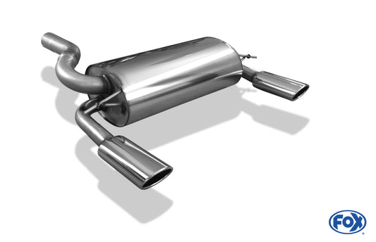 FOX Ford Kuga Endschalldämpfer Ausgang rechts/links - 106x71 Typ 32 rechts/links