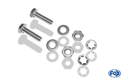 FOX Ford Kuga II - 4x4 Verbindungsrohr Kat/ Endschalldämpfer