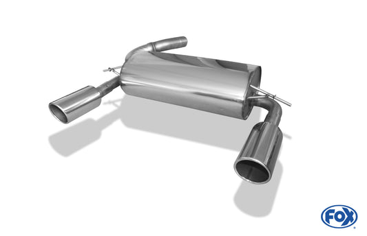 FOX Ford Kuga II - 4x4 Endschalldämpfer Ausgang rechts/links - 1x100 Typ 17 rechts/links