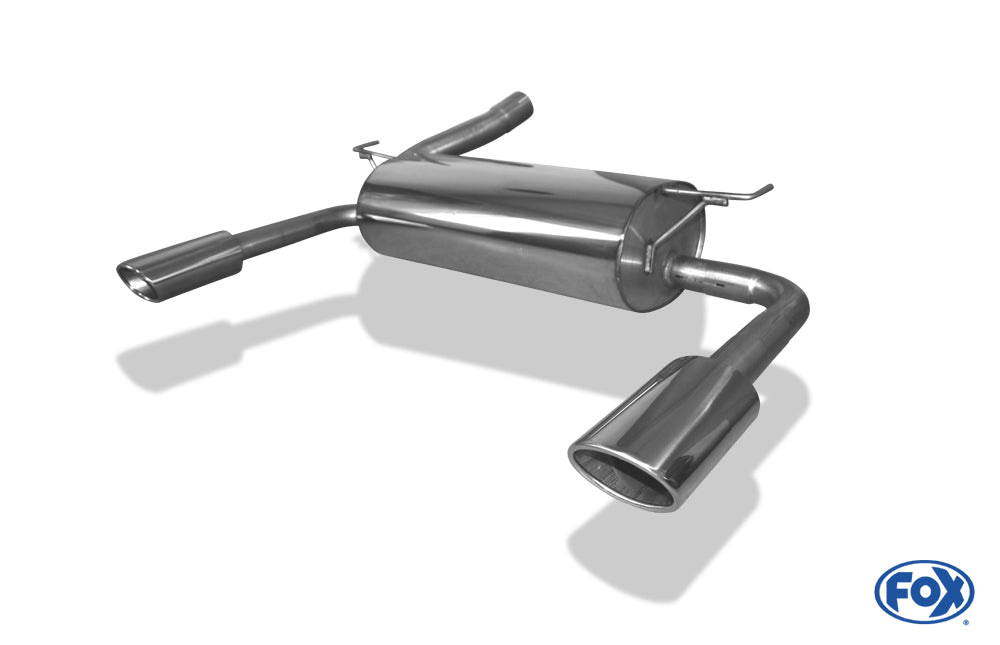 FOX Ford Kuga II - 4x4 Endschalldämpfer Ausgang rechts/links - 115x85 Typ 44 rechts/links