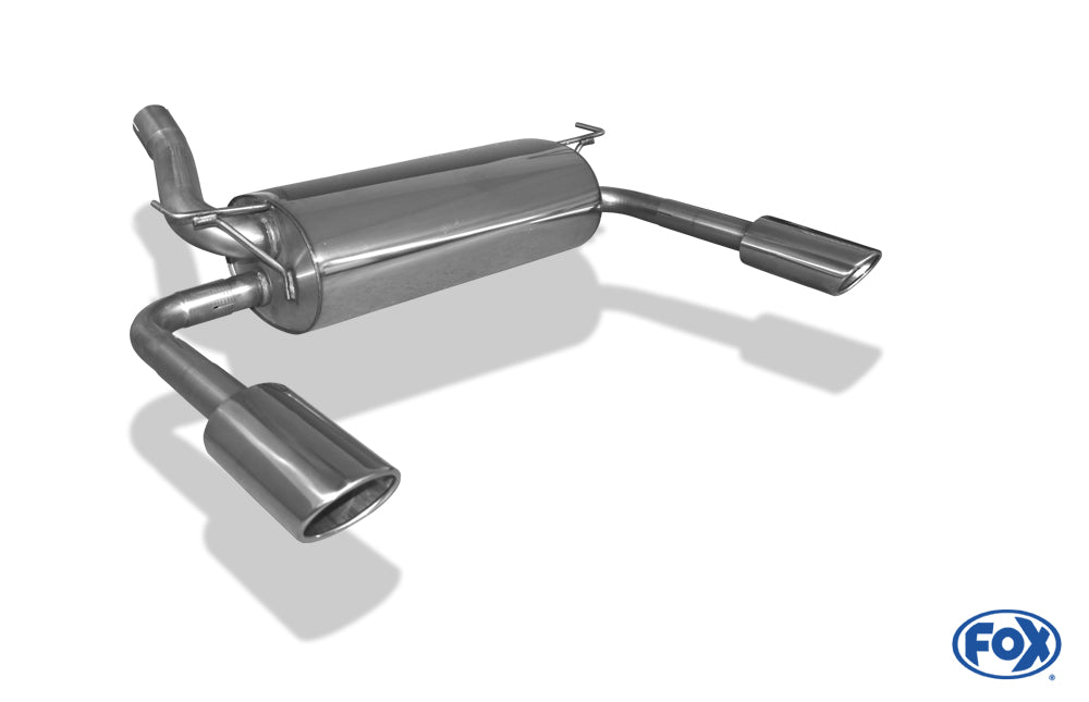 FOX Ford Kuga II - 4x4 Endschalldämpfer Ausgang rechts/links - 115x85 Typ 44 rechts/links