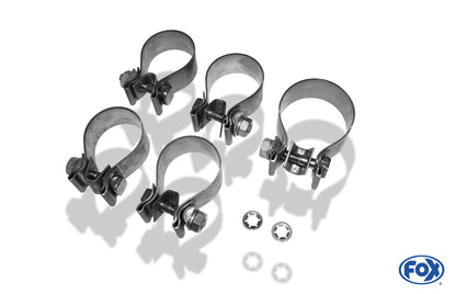 FOX Ford Kuga II - 4x4 Endschalldämpfer Ausgang rechts/links - 115x85 Typ 44 rechts/links