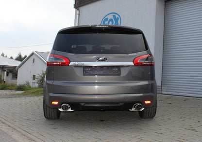 FOX Ford S-Max Endschalldämpfer rechts/links - 115x85 Typ 38 rechts/links