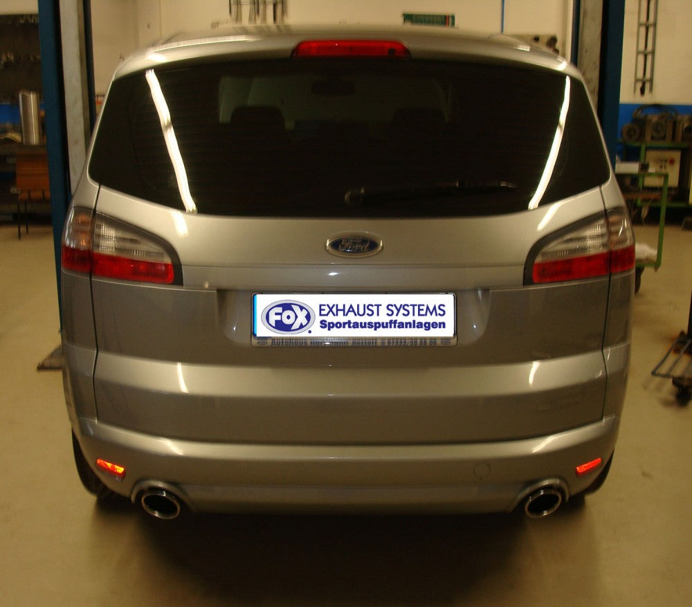 FOX Ford S-Max Endschalldämpfer rechts/links - 115x85 Typ 38 rechts/links