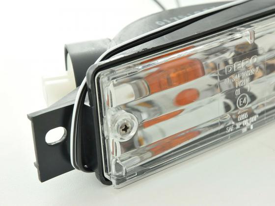 Frontblinker Blinker Set BMW 3er (Typ E30)  88-91 chrom