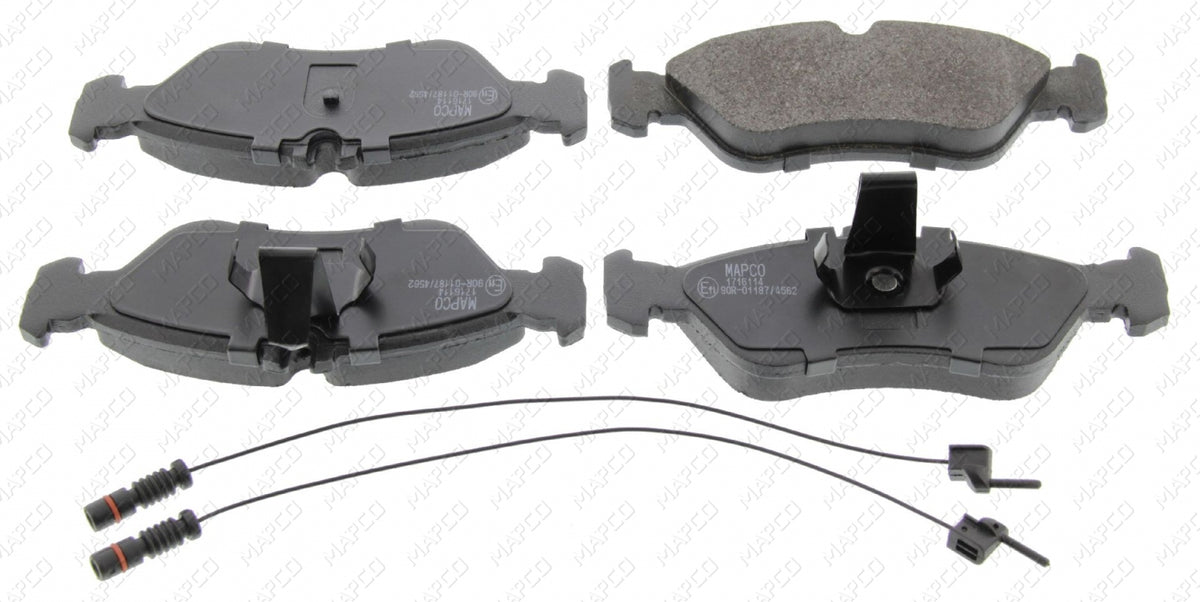 MAPCO Bremsbelagsatz, Scheibenbremse Hinterachse  6513