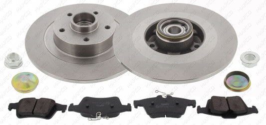 MAPCO Bremsensatz, Scheibenbremse Hinterachse  Satz  47170