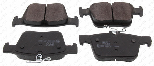 MAPCO Bremsbelagsatz, Scheibenbremse Hinterachse  6629