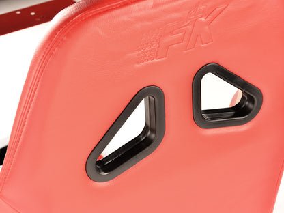 FK Gamesitz Spielsitz Rennsimulator eGaming Seats Monza rot/orange