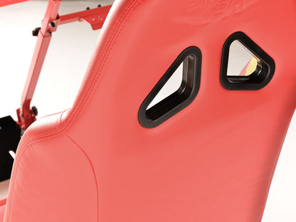 FK Gamesitz Spielsitz Rennsimulator eGaming Seats Monza rot/gelb