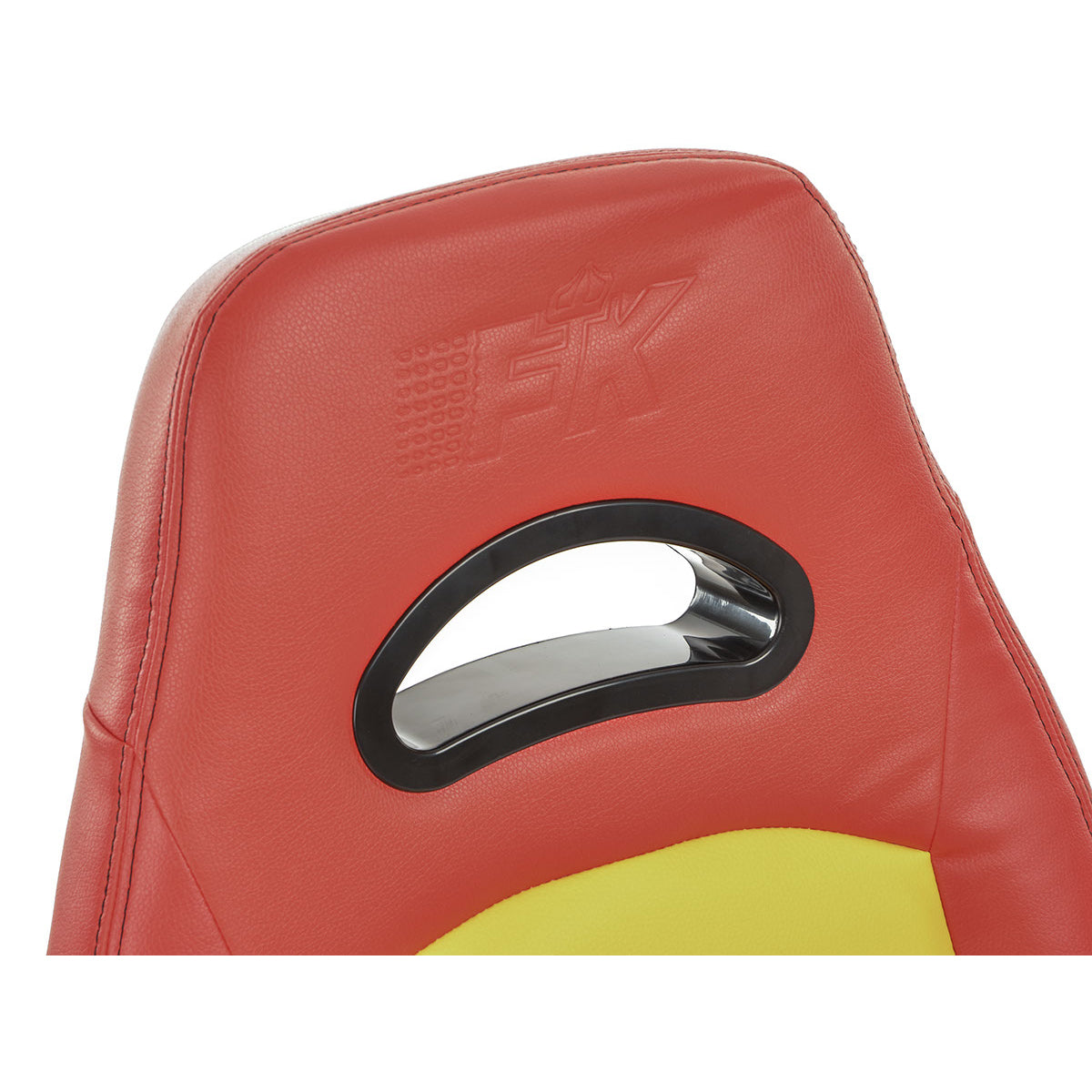 FK Gamesitz Spielsitz Rennsimulator eGaming Seats Silverstone rot/gelb