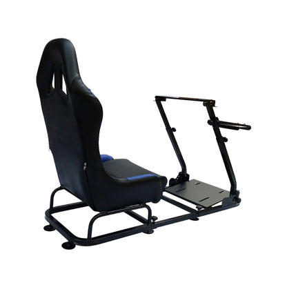 FK Gamesitz Spielsitz Rennsimulator eGaming Seats Monaco schwarz/blau
