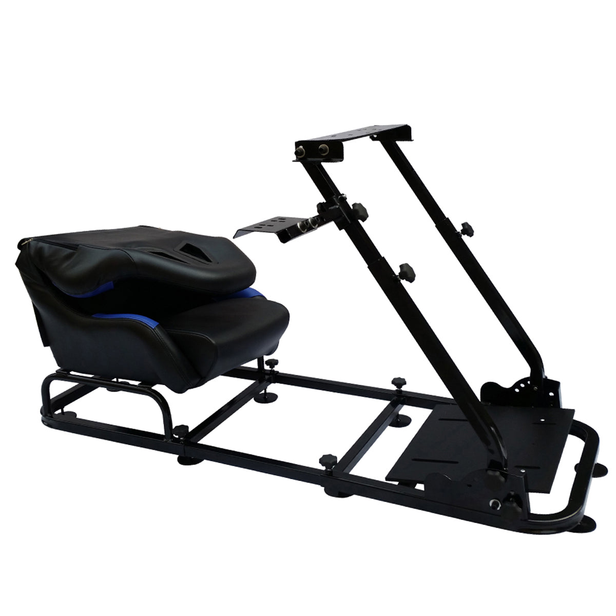 FK Gamesitz Spielsitz Rennsimulator eGaming Seats Monaco schwarz/blau