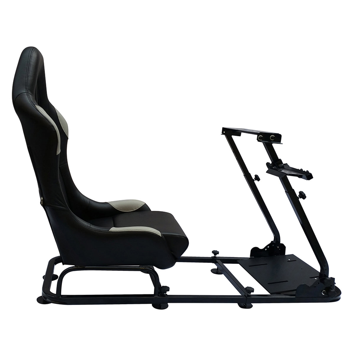 FK Gamesitz Spielsitz Rennsimulator eGaming Seats Monaco schwarz/grau