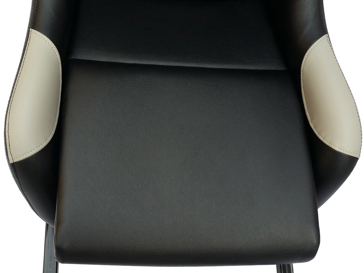 FK Gamesitz Spielsitz Rennsimulator eGaming Seats Monaco schwarz/grau