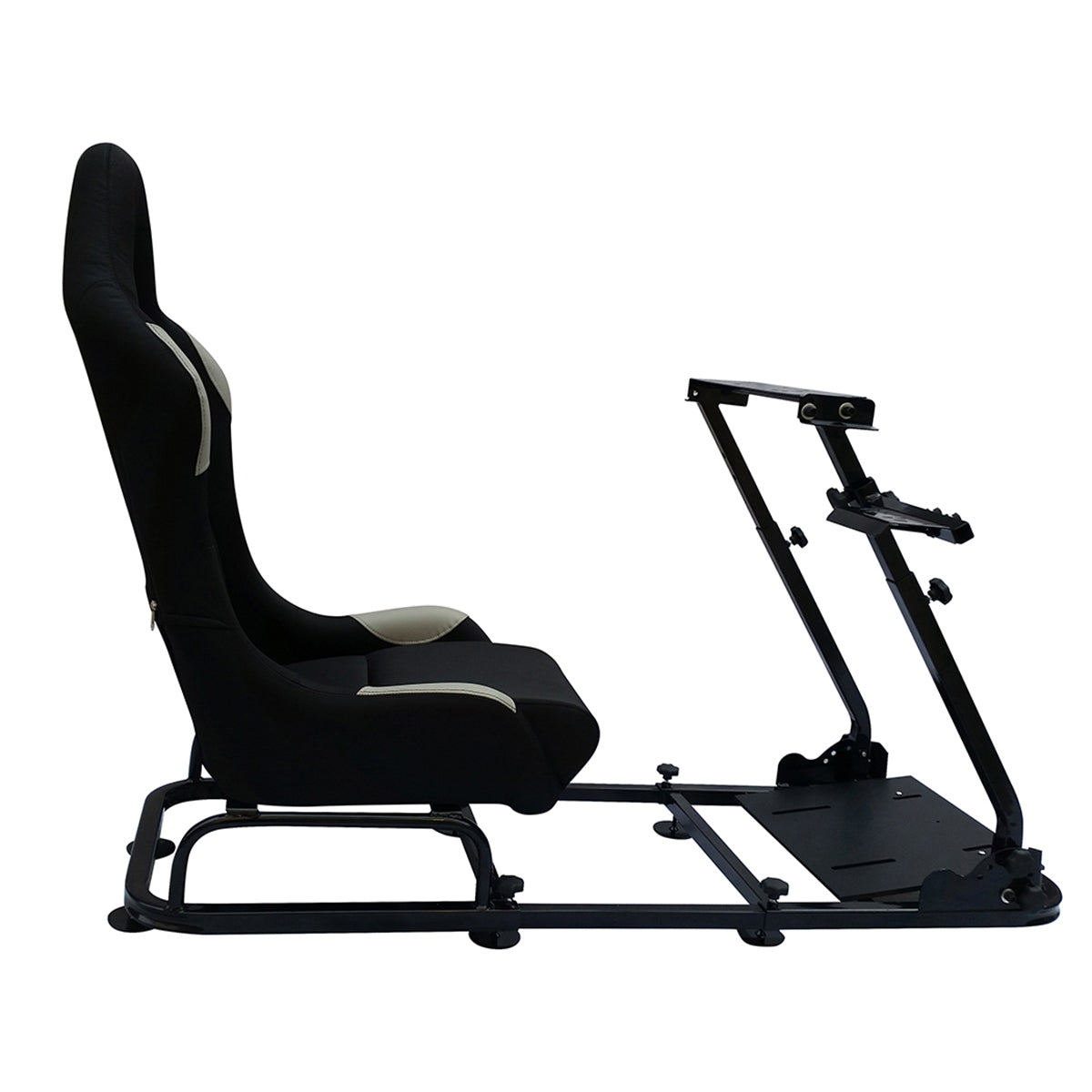 FK Gamesitz Spielsitz Rennsimulator eGaming Seats Monaco schwarz/grau