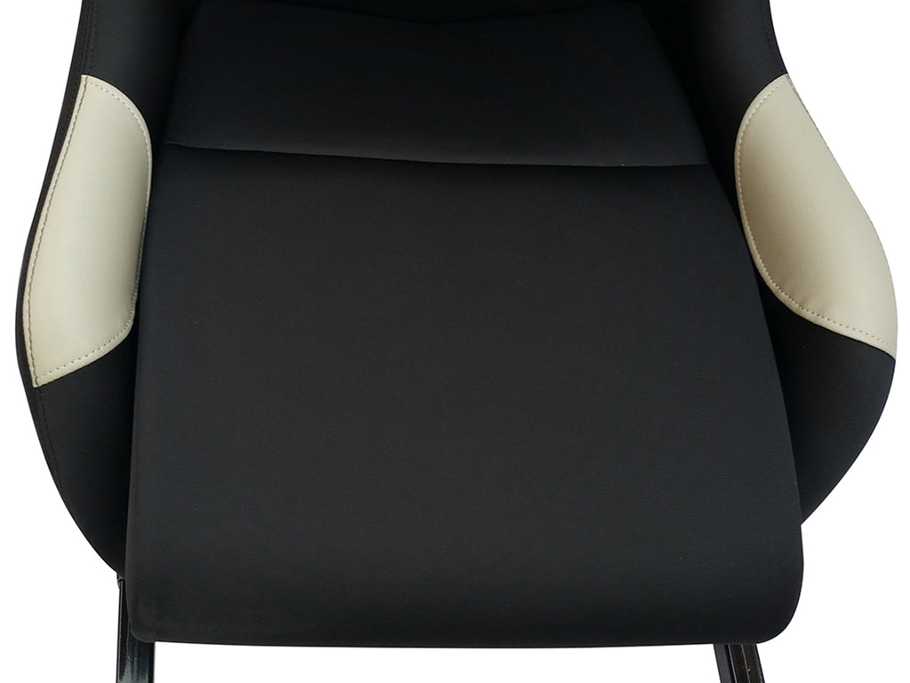 FK Gamesitz Spielsitz Rennsimulator eGaming Seats Monaco schwarz/grau
