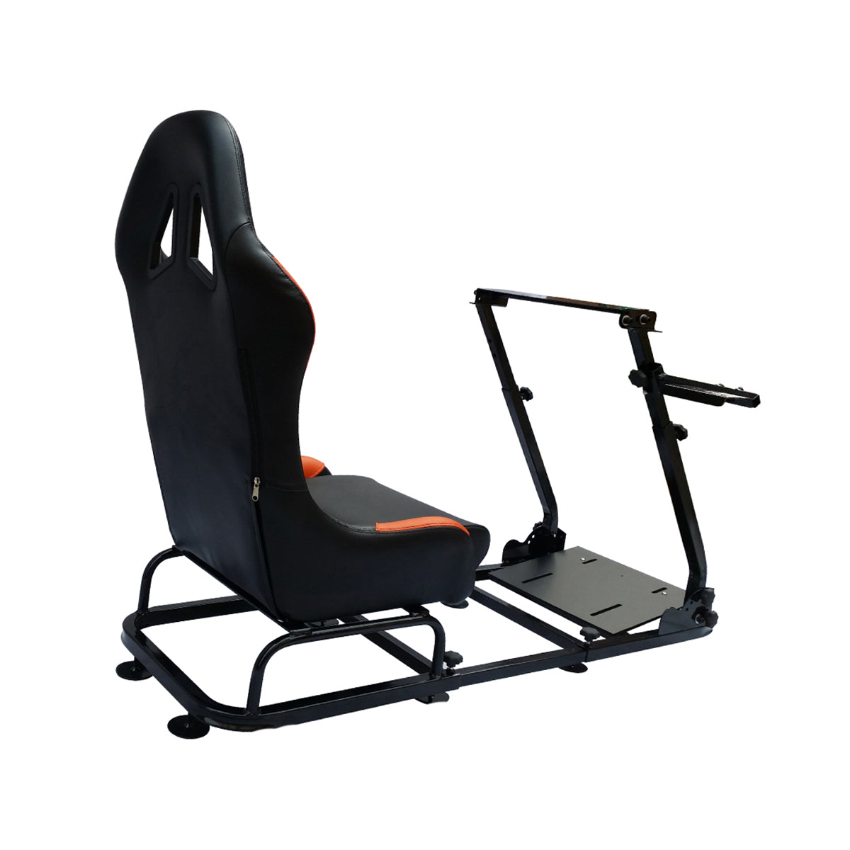 FK Gamesitz Spielsitz Rennsimulator eGaming Seats Monaco schwarz/orange