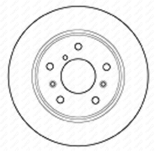 MAPCO Bremsscheibe 15534