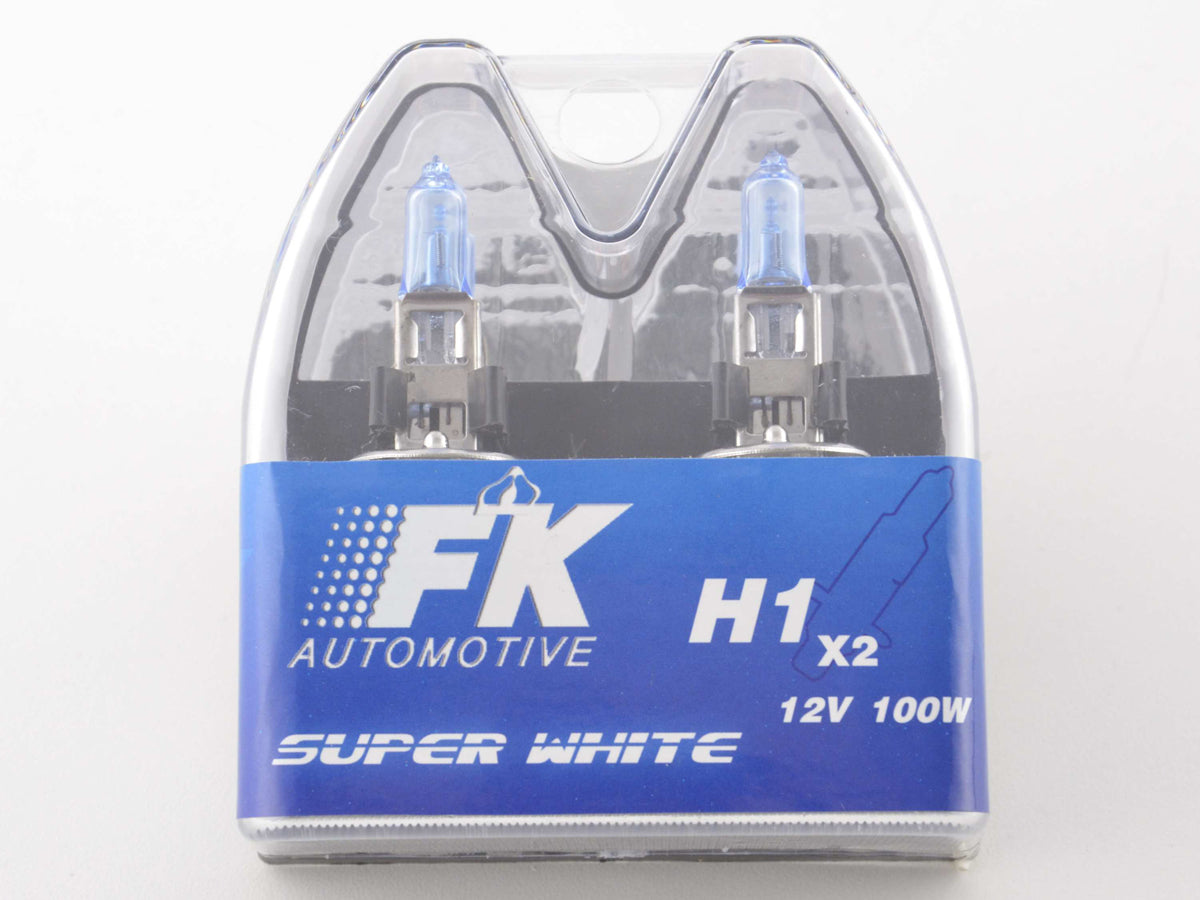 Birnen Halogen Set (2 Stück) universal H1 12V/55W superwhite