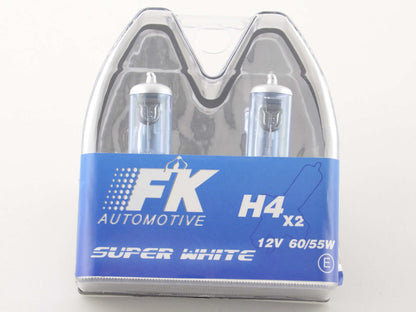 Birnen Halogen Set (2 Stück) universal H4 12V/60/55W superwhite