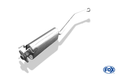FOX Honda Civic VII Vorschalldämpfer