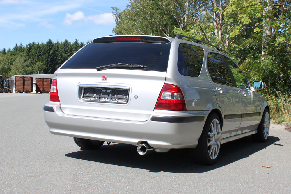 FOX Honda Civic VI Aerodeck MC2 Endschalldämpfer - 1x90 Typ 13