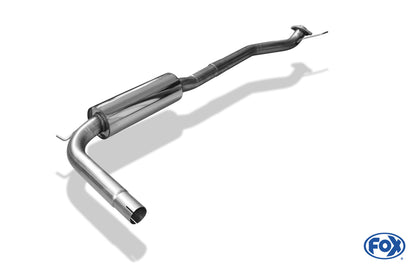 FOX Honda Civic IX Hatchback Vorschalldämpfer