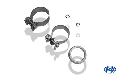 FOX Honda Civic IX Hatchback Vorschalldämpfer